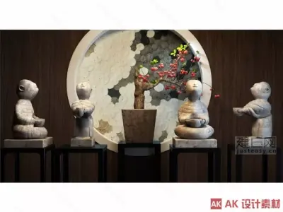 Set Decor 01 - DITIM 3D model