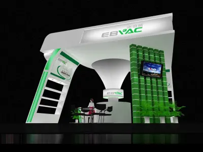 Exhibition - Area -6X6-3DMAX2009-40 3D model