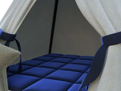 Tent house 3D model