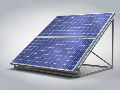 Solar Panel 3D model