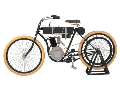Harley Davidson Bike 1903 3D model