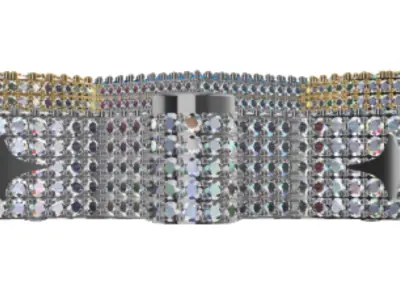 hiphop diamond 3D print model