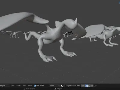 300 Dragons Pack Low-poly 3D model