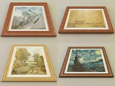 Picture Frame Collection 3D model