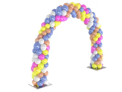 Balloon Arch 04 3D model