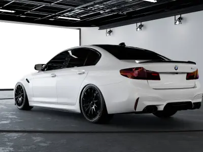 Realistic 3D Lighting Scene  3D model