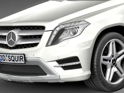 Mercedes-Benz GLK 2013 3D model