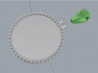 Picture Pendant 3D print model