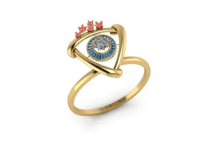 Casual ring 3D print model