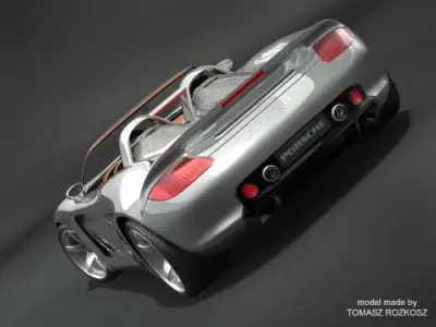Porsche Carrera GT 2006 3D model