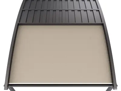 Motorized Pergola 2a 3D model