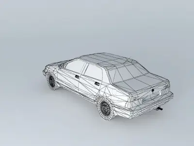 1992 Delta Laguna 1.5 Free 3D model
