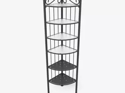 Bathroom shelf 3D model