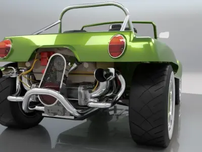 Volkswagen Buggy 3D model