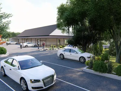 Church Building redesign and render in lumion 8 3D model