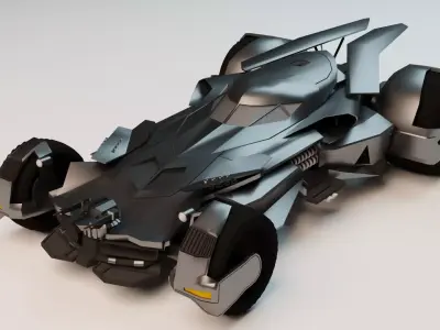 Batmobile Batman vs Superman 3D model