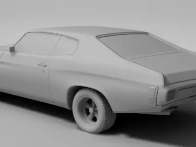 Chevrolet Chevelle SS 1970 3D model