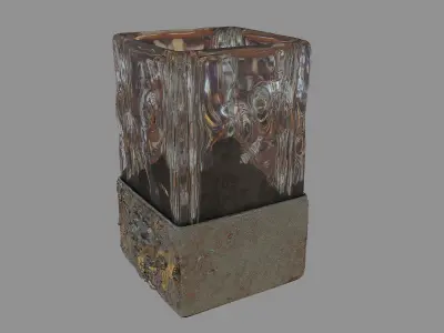 Shot Glass highpoly 3D model