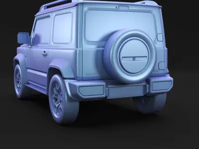 Small Japan 4x4 3D model