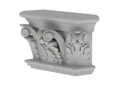 Pilaster Capital 001 3D model