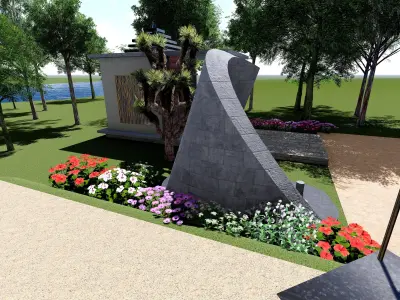 tomb complex 3D model