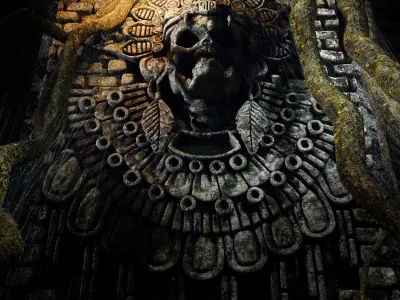 Aztec terrarium 3D model