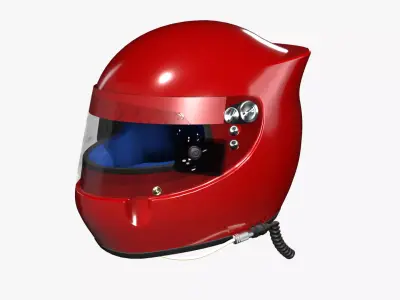 Bieffe F1Racing Helmet 3D model