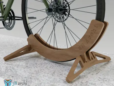 Bike stand 3D model