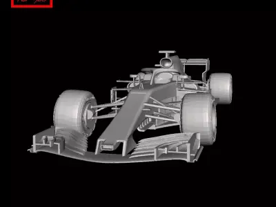 Formula 1 - Red Bull RB14 2018 3D print model