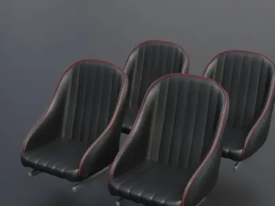 HOT ROD SEAT 06AUG-S10 3D print model