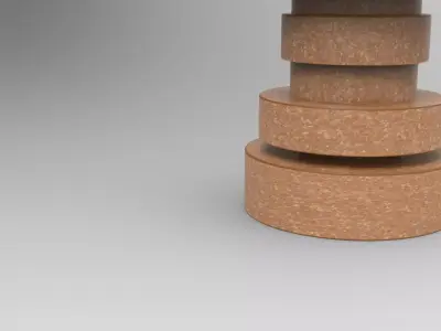 Ogg Side Table Low-poly 3D model