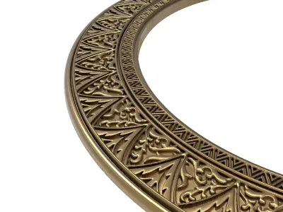 Carved Picture Frame 3D model 38