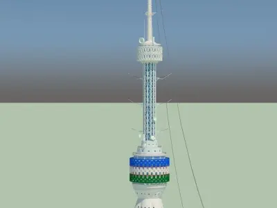 Tashkent TV Tower 3D model