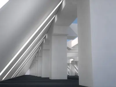 Road Highway 3D model