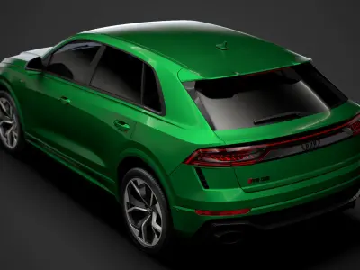 Audi RS Q8 2020 3D model