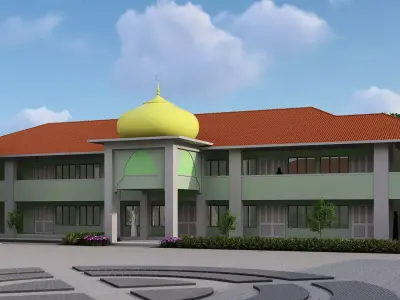 Tahfiz School01 3D model