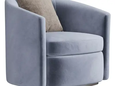 Elizabeth Swivel Chair 3D model