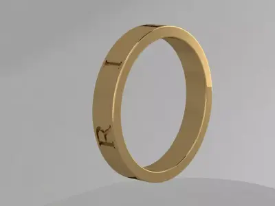 Ring Bvlgari 3D print model