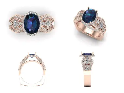 Ring bi127 3D print model