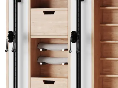 Gym equipment 02 3D model