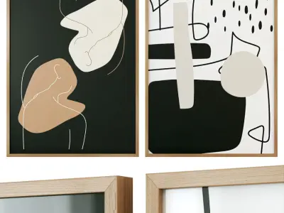 Gallery Wall 130 3D model