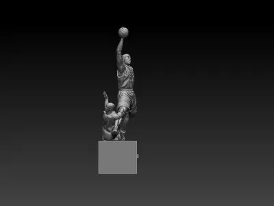 Michael Jordan - American  professional basketball player NBA 3D print model