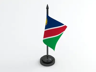 Table Flag Namibia 3D model