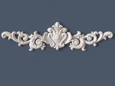 15 Decorative Onlays Collection 3D model