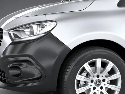 Mercedes-Benz Citan Van 2022 3D model