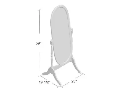 Redmond Cheval Mirror 3D model