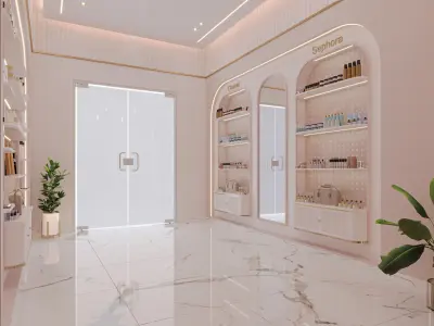 Beauty salon 3D model