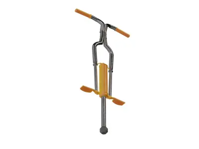 Pogo Stick  Low-poly 3D model