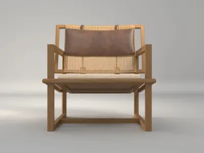 Poltrona Canela 3D model