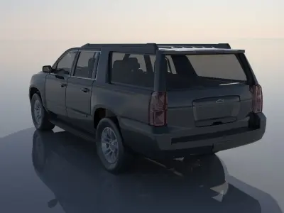 Chevrolet Suburban 12th Gen  3D print model
